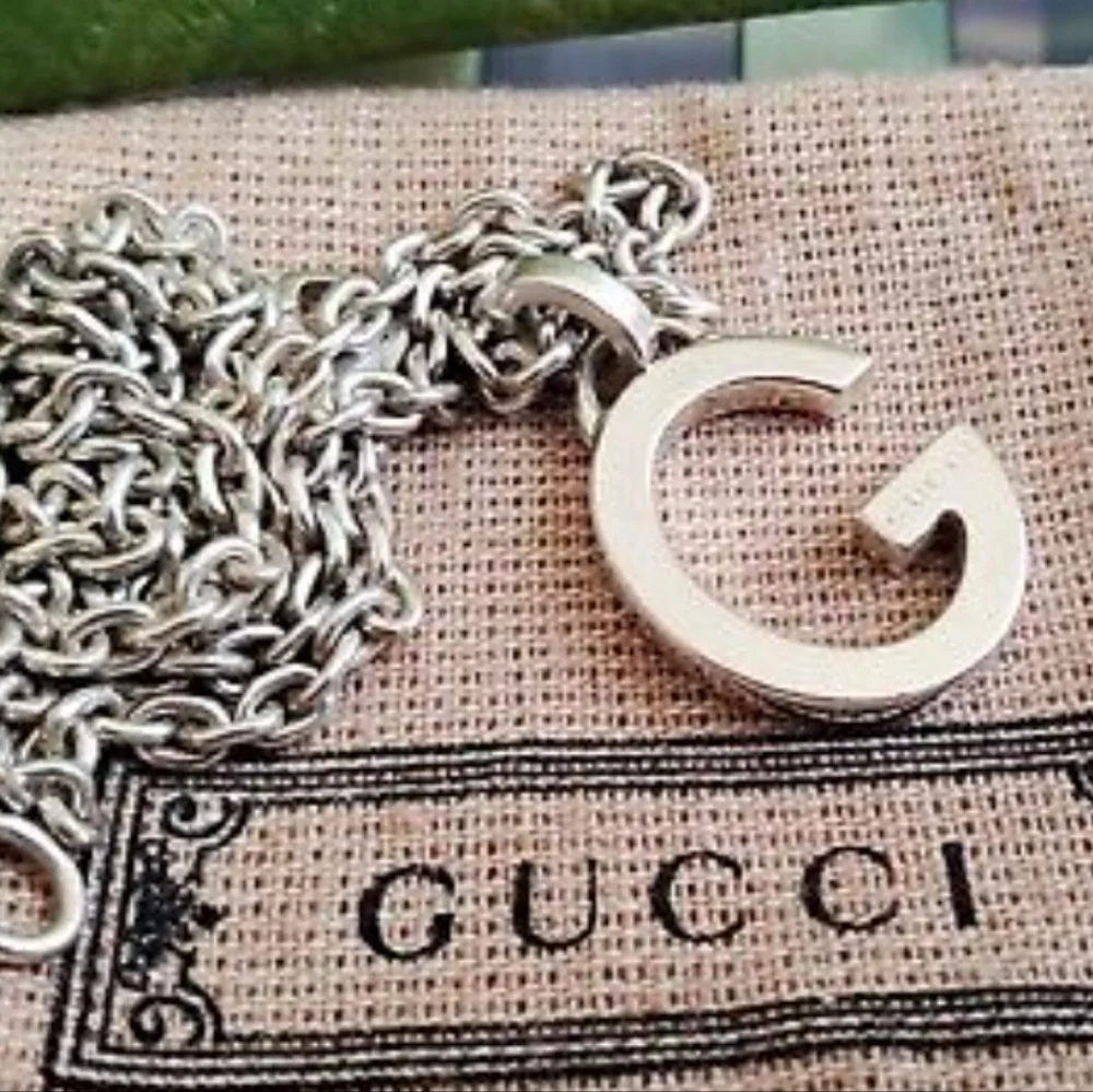 🌟 GUCCI Statement G Necklace RARE